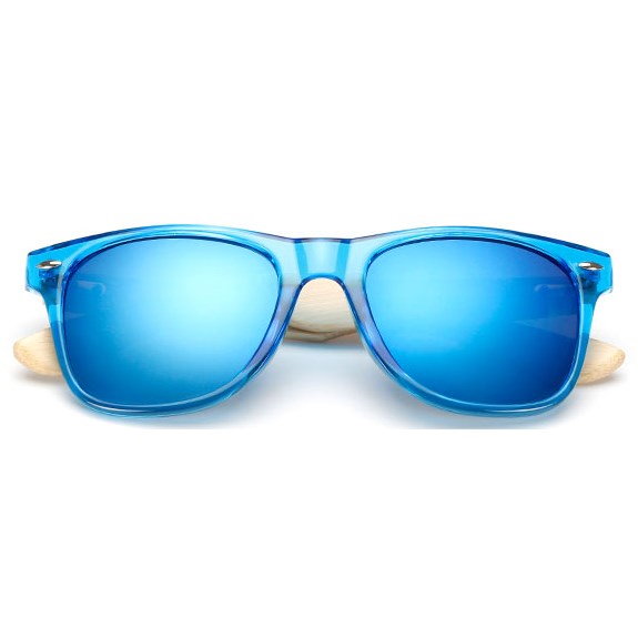 Wayfarer zonnebril "Woody" - Blauw